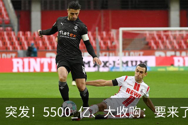 突发！5500 亿、大收购：要来了！